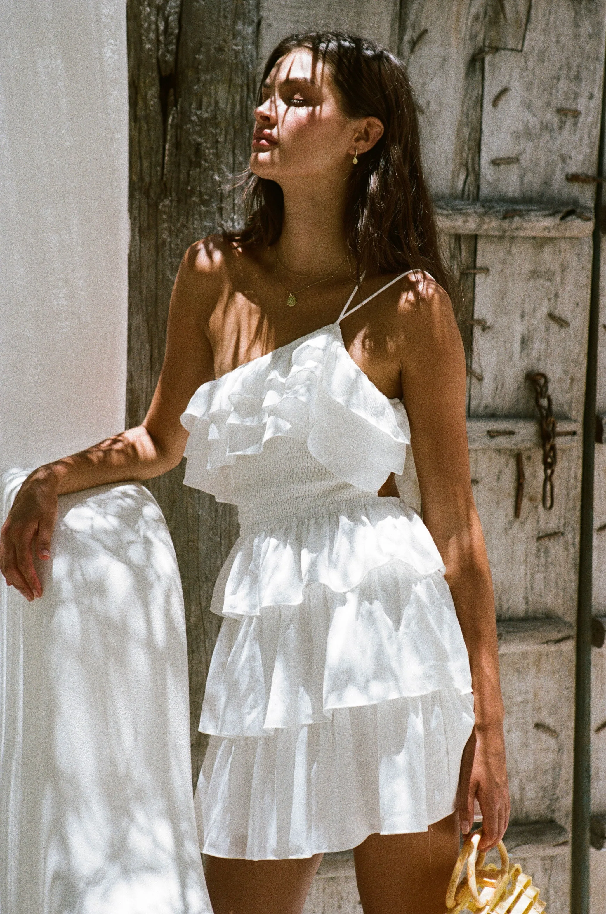 SAMPLE-Khean Frill Dress - SABO