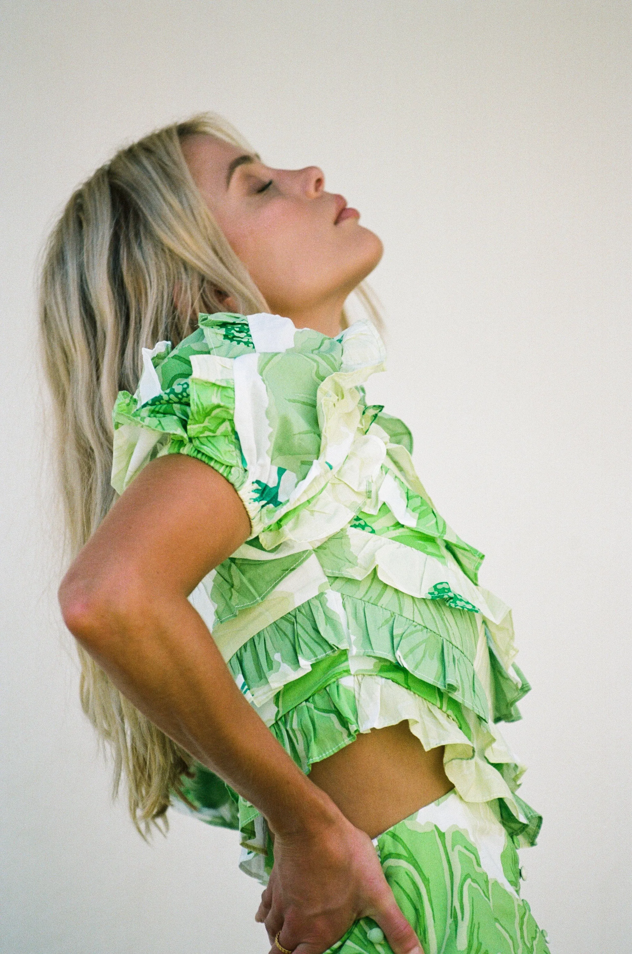 SAMPLE-Pierre Frill Dress - SABO